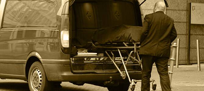 Транспортировка тела в морг